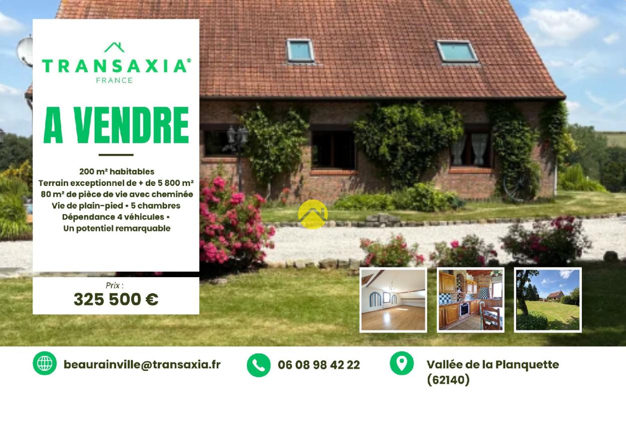 Maison 7 pièces 204 m² à Hesdin, photo 2